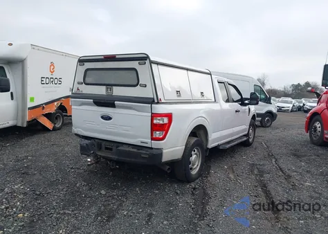 2021 Ford F-150 Xl из США, поврежденный, VIN 1FTEX1EP6MKD91517